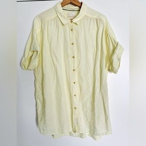 JCREW Woman’s Short Sleeve Linen Shirt